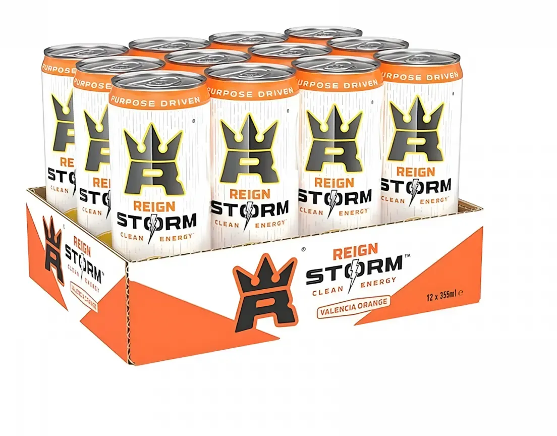 Reign Storm Energy Valencia Orange 12 x 355ml