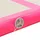 vidaXL Aufblasbare Gymnastikmatte mit Pumpe 600x100x10 cm PVC Rosa