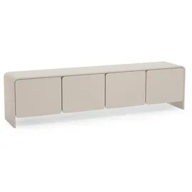 Selsey Lummo TV-Lowboard 207 cm Taupe/Metall