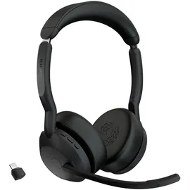 JABRA Evolve2 55 UC Stereo USB-C Link 380c/390c