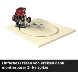 Einhell Professional Akku-Ober-/Kantenfräse TP-RO 18 Set Li BL Solo