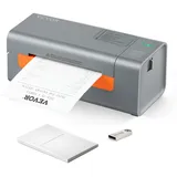 Vevor Etikettendrucker 40-108mm Thermodrucker 203DPI Labeldrucker 150mm/s Versandetiketten Drucker Thermo-direkt Edikettendruckgerät USB Automatische Etikettenerkennung Windows Mac Os Linux Chromebook