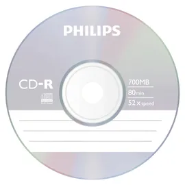 Philips CD-R 80min/700MB, 10er Jewelcase (CR7D5NJ10)