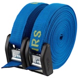 NRS Buckle Spanngurt mit Gummischutz Iconic Blue 6 m