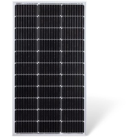 2x Protron Mono 100W Solarmodul Photovoltaik Monokristallin Solarpanel Solarzelle 200 Watt Mono Solar 12V für Wohnmobil, Garten, Boot