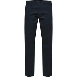 Selected New Miles Slim Fit Chinohose Blau 33 34