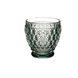 Villeroy & Boch Schnapsglas Boston, Kristallglas, Grün L:6.3cm B:6.3cm H:6.3cm D:6.3cm Kristallglas grün