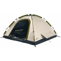 Rocktrail Kuppelzelt Easy Set-Up Beige/Mehrfarbig