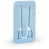 Bookchair Flexistand Pro Blue Geometrical - Halter für Tablets, E-Reader & Handys