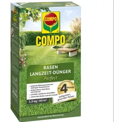 COMPO Rasen Langzeit-Dünger Perfect 1,5 kg für 60 m2