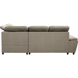 werk2 Eckcouch Polyester 2-Sitzer Beige