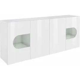 Home Affaire Sideboard 200 x 81 x 40 cm Weiß