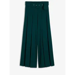 bonprix Weite Marlenehose, grün, 40
