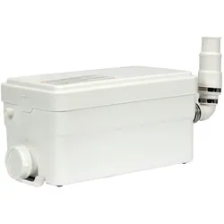 WC Hebeanlage, Fäkalienpumpe Dusche Waschbecken ohne Zerkleinerer 250W
