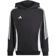 adidas Tiro 24 Kids Sweat Hoodie Black / White 176
