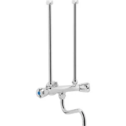 Zweigriffmischer für Elektro Warmwasserbereiter (Ausführung: Zweigriffmischer für Elektro-Warmwasserbereiter KWC ND Ausladung 160 mm chrom)