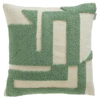 Musterring Kissenbezug Slow 45 x cm Polyester Grün