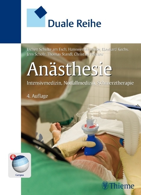 Anästhesie - Hanswerner Bause  Eberhard Kochs  Jens Scholz  Kartoniert (TB)
