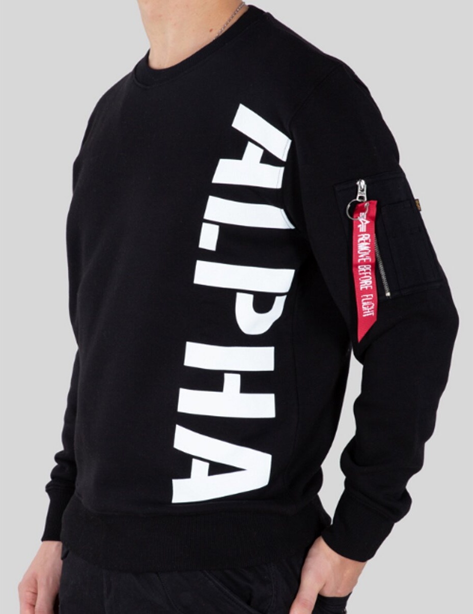 Alpha Industries Side Print Sweater M