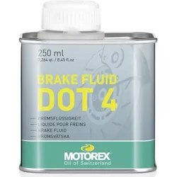Motorex Brake Fluid Dot 4 Bremsflüssigkeit - 250 ml Grau Modell 2023