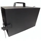 Räucherei Räucherofen Ofen Rost aus Metall Garten Räucherschrank Regulierung Smoker (40 x 25 x 25 cm #E07497)