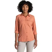 Craghoppers Nosilife Adventure III Langarmhemd - Red Sandstone -