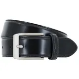 Atelier GARDEUR Herrengürtel Leder 3 cm schwarz 90