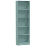 Loungitude I-Joy Bücherregal 52 x 180 x 25 cm Aqua-Grün