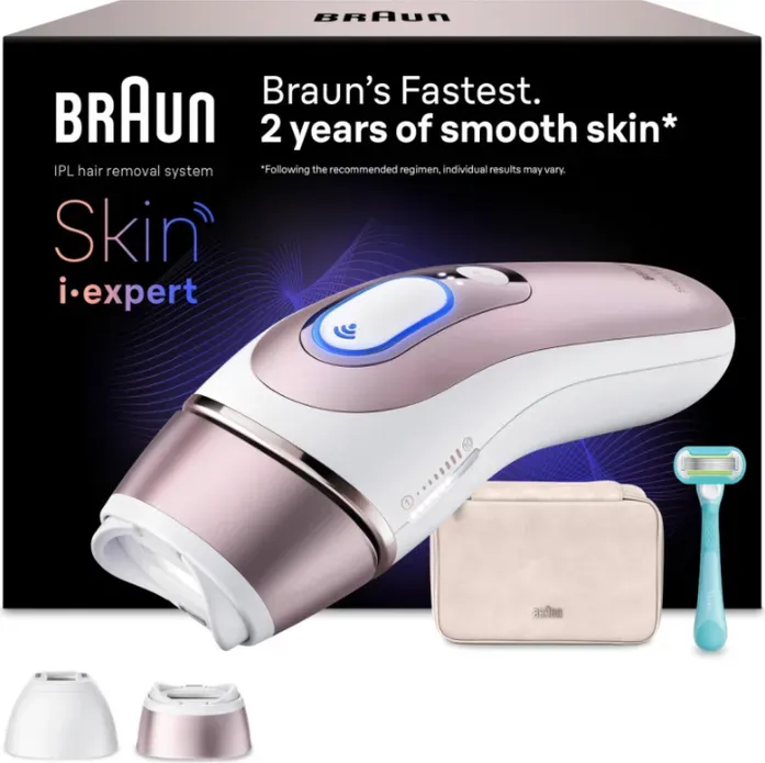 Braun IPL-Haarentfernungsgerät PL7211 – 1 Stück – Premium-Haarentfernung – inkl. Venus Rasierer – schnelle Behandlungszeit