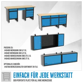 Güde Lochwand Stahlblech 120 x 55 cm schwarz