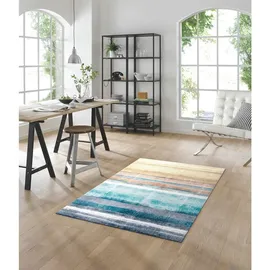 Wash+Dry Wash & Dry Fußmatte Frerik 110 x 175 cm Polyamid Blau