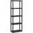 Artplast Tempo Regal 60 x 30 x 176 cm Schwarz