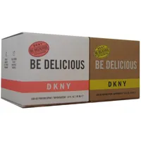 DKNY Be Delicious Eau de Parfum 30 ml + Be Delicious Fresh Blossom Eau de Parfum 30 ml Geschenkset