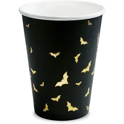 6 Becher Trick or Treat Halloween