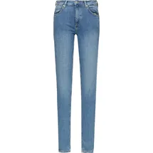 QS Jeans-Hose Sadie / Skinny Fit Mid Rise Skinny Leg - blau / 34/32