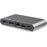 Startech USB-C Multiport Adapter - USB Hub, Schwarz