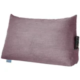 XDREAM Rückenkissen ergonomisches Keilkissen für Bett und Sofa, 1-tlg., als Kopfkissen oder Venenkissen verwendbar, mit praktischem Seitenfach rosa