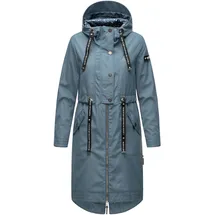 Navahoo Damen Modischer Funktionsparka Übergangs Outdoorjacke mit Kapuze Josinaa