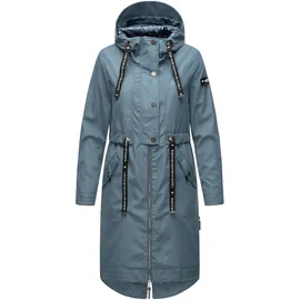 Navahoo Damen Modischer Funktionsparka Übergangs Outdoorjacke mit Kapuze Josinaa