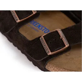 Birkenstock Arizona Weichbettung Veloursleder mocca 42