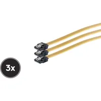 ShiverPeaks SCO 78246-0.5-Y3 - Seriell-ATA Kabel 50cm gerade Metallfeder,