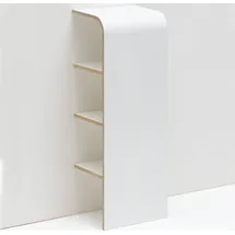 Tojo Schuh Regal 100 x 30 x 30 cm weiß / weiß