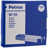 Petrus Heftklammern Modell 10 Blau 1000 St.