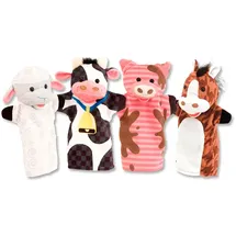 Melissa & Doug Hand Puppets Farm Friend