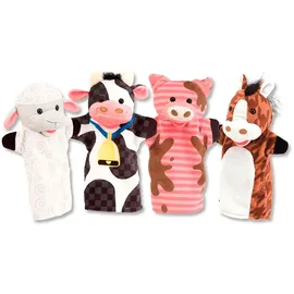 Melissa & Doug Hand Puppets Farm Friend
