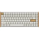 Keychron K2 HE Kabellose RGB Nebula-Tastatur mit Magnetschalter (Weiß) [K2H-Q1]. - Weiß