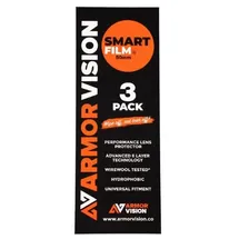 armor vision Smartfilm Objektivschutz 36 Mm 3 Einheiten - Clear - One Size