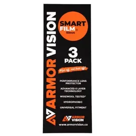 armor vision Smartfilm Objektivschutz 36 Mm 3 Einheiten - Clear - One Size