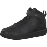 Nike Court Borough Mid 2 (PSV) CD7783-001 33.5 - Black/Black-Black,