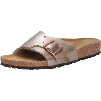 Birkenstock Catalina Pantolette in Beige, Größe 36 - 36